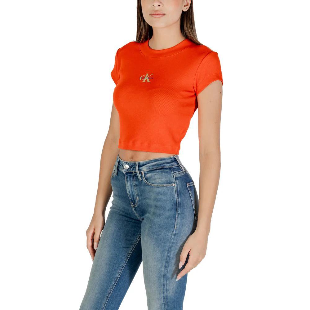 T-shirt en coton multicolore Calvin Klein Jeans
