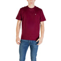 Calvin Klein Jeans Bordeaux Cotton T-Shirt