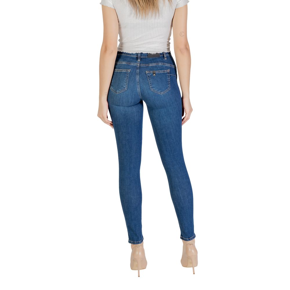 Jean skinny en coton bleu Liu Jo