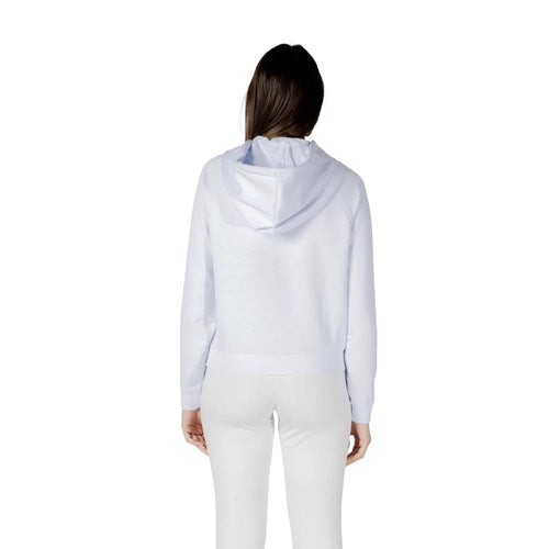 Sweat à capuche blanc en viscose Armani Exchange