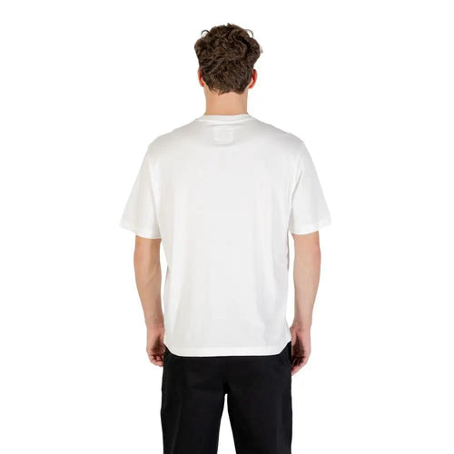 T-shirt en coton crème Armani Exchange