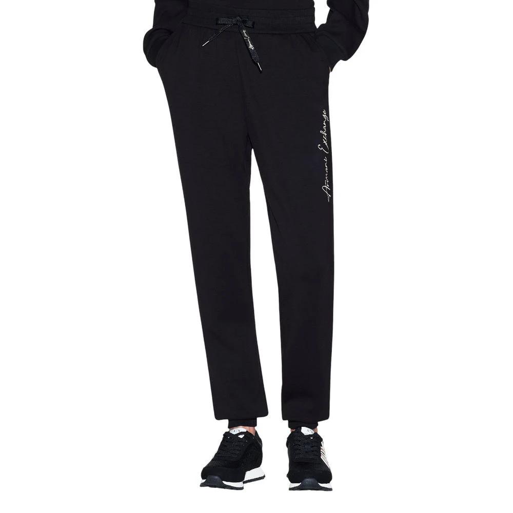 Pantalon de jogging bicolore en viscose Armani Exchange (Pantalon de sport)