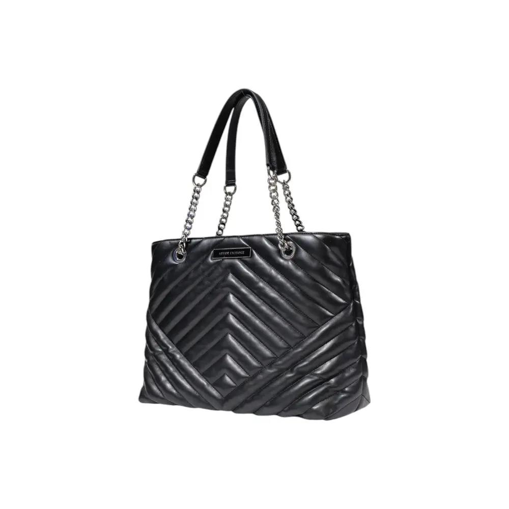 Sac à main Armani Exchange en polyester noir