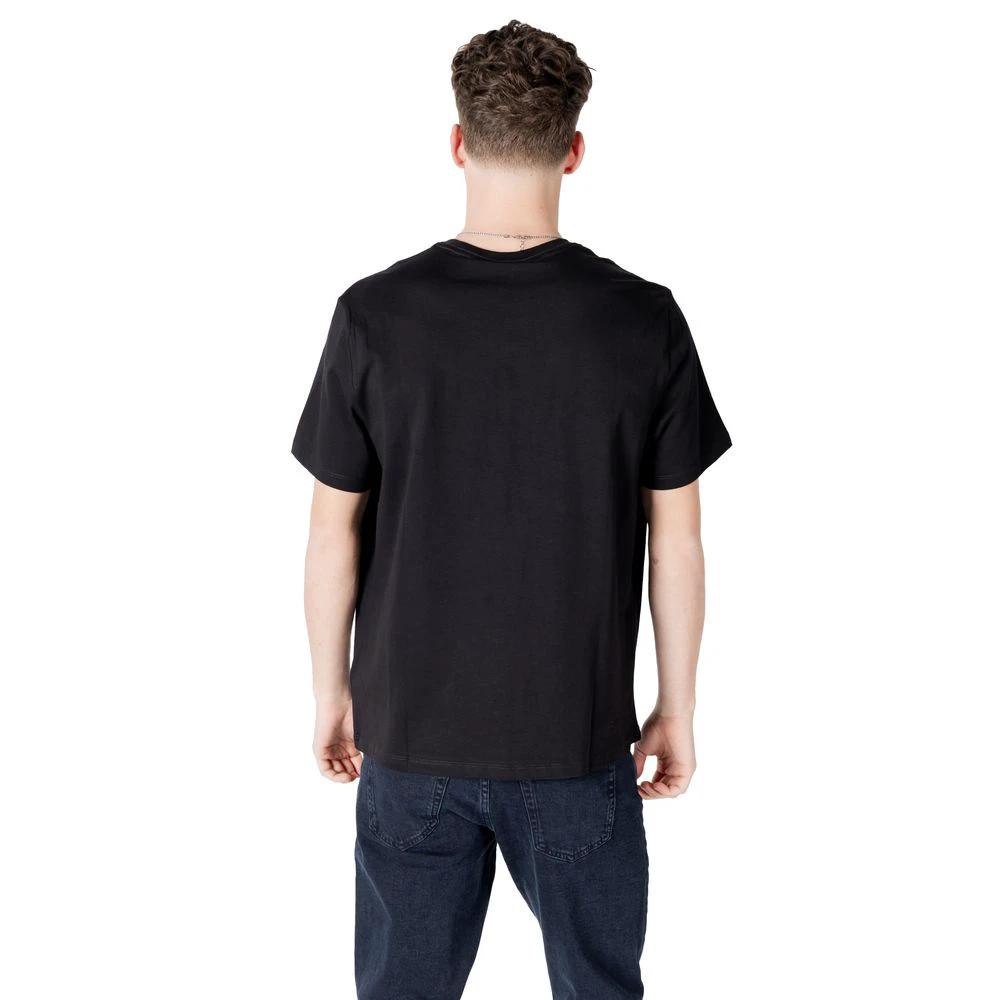 T-shirt en coton noir Calvin Klein Jeans