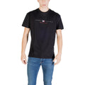 T-shirt noir en coton recyclé Tommy Hilfiger Jeans