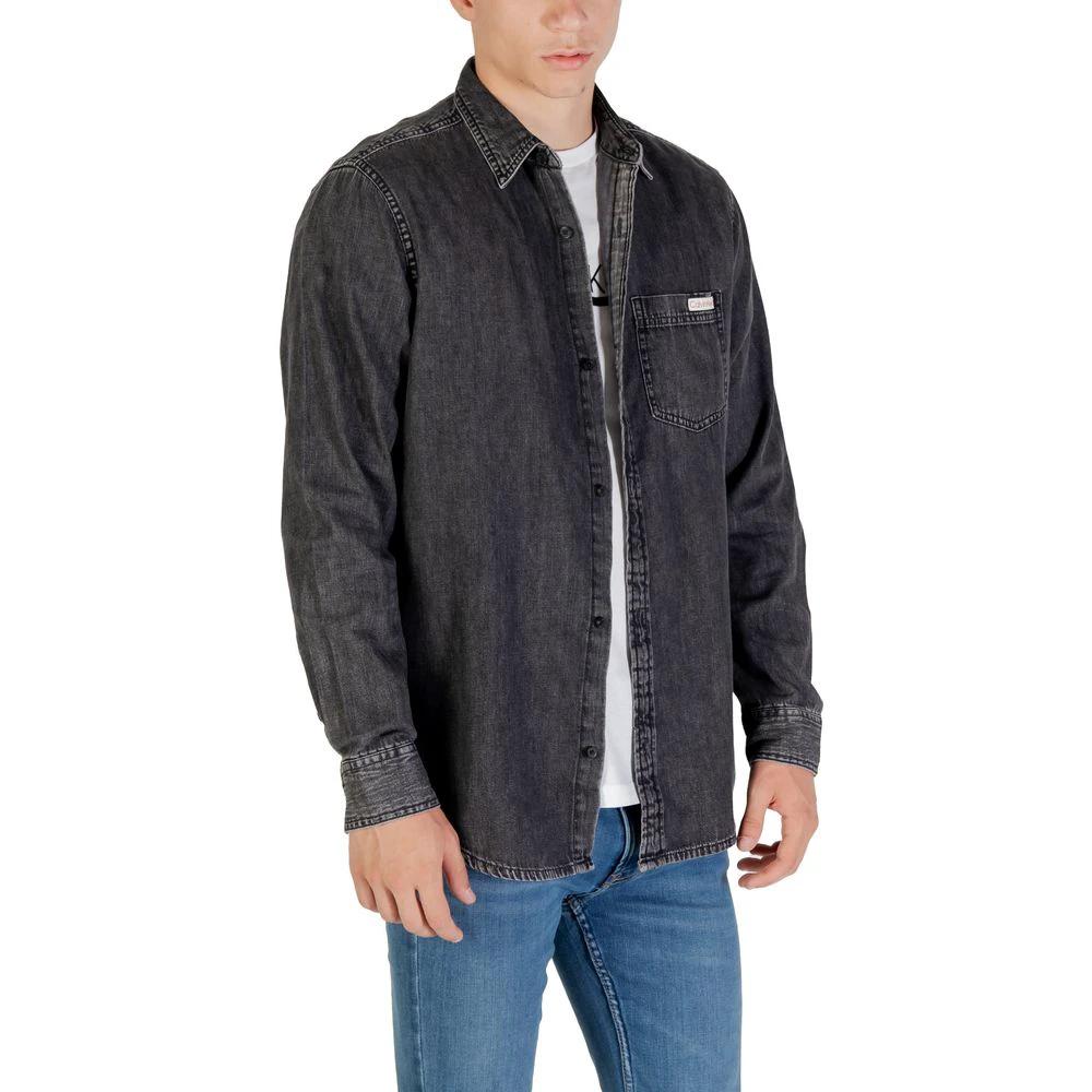 Chemise en jean noir Calvin Klein Jeans