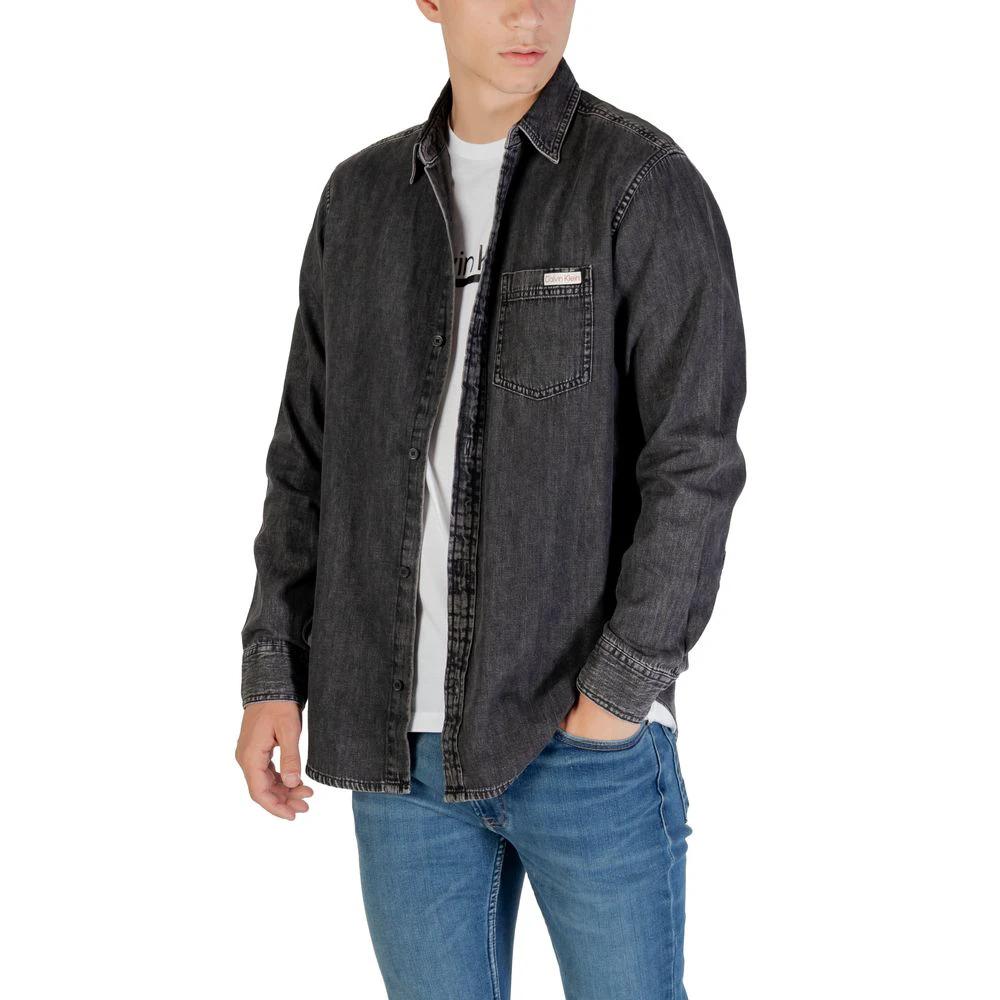 Chemise en jean noir Calvin Klein Jeans