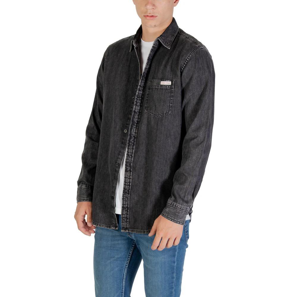 Chemise en jean noir Calvin Klein Jeans