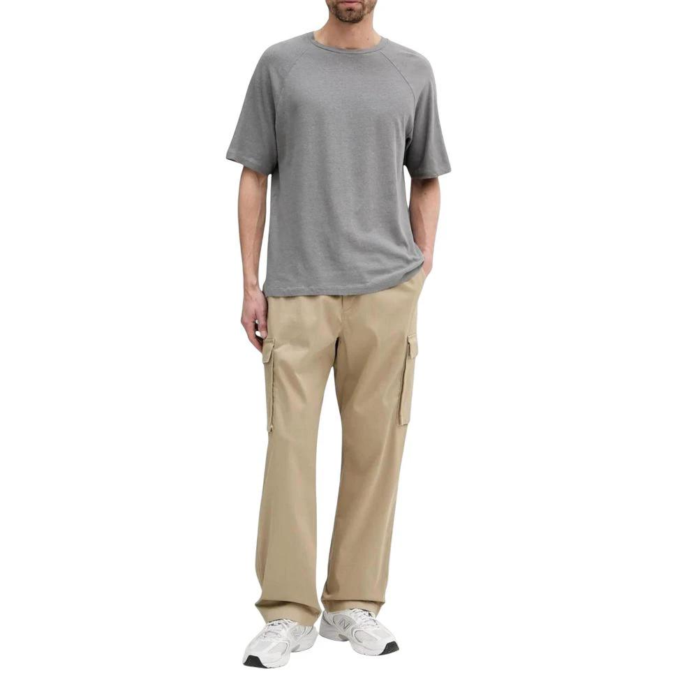 Pantalon cargo beige en coton Calvin Klein Jeans