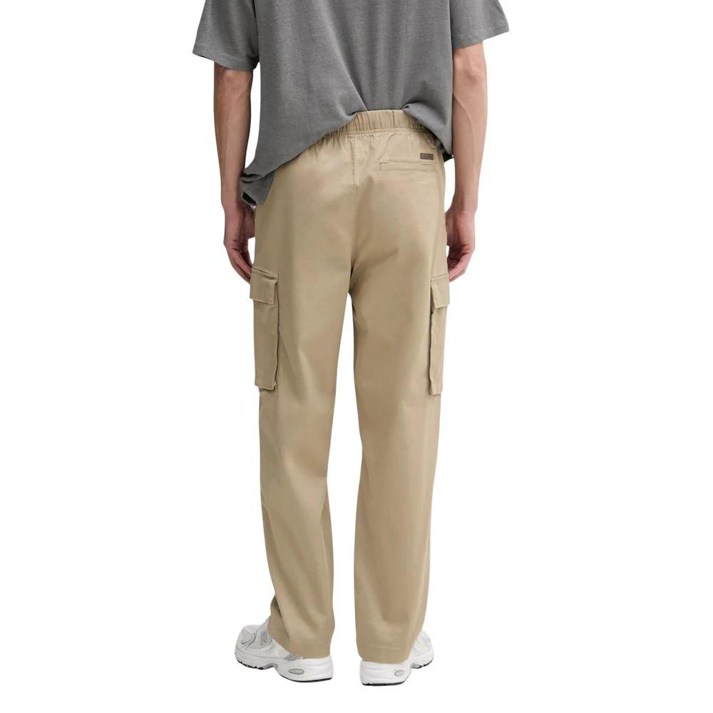 Pantalon cargo beige en coton Calvin Klein Jeans