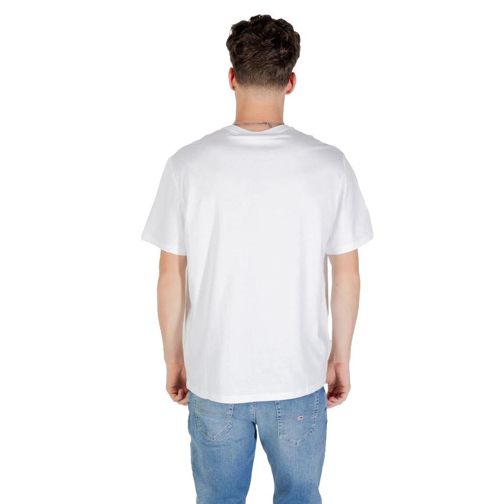 T-shirt blanc en coton Calvin Klein Jeans