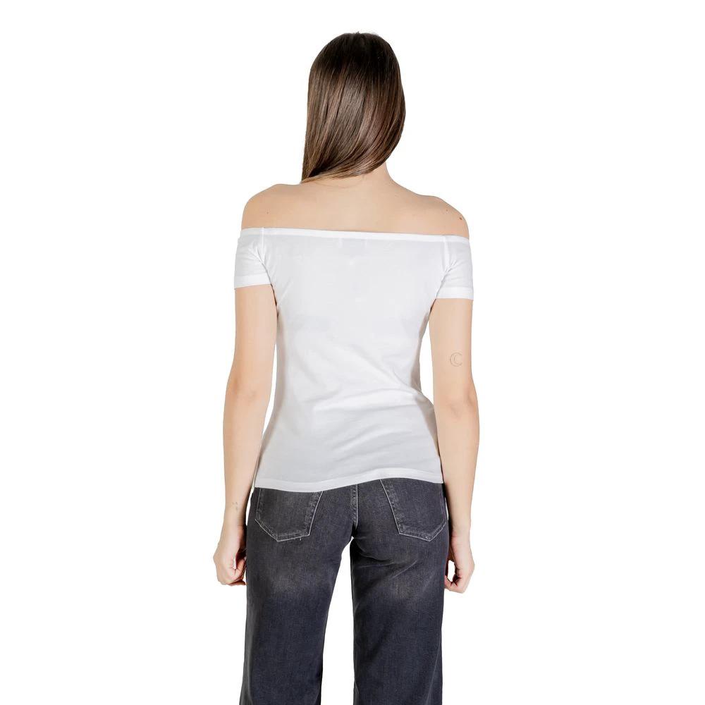 T-shirt blanc en coton Calvin Klein Jeans