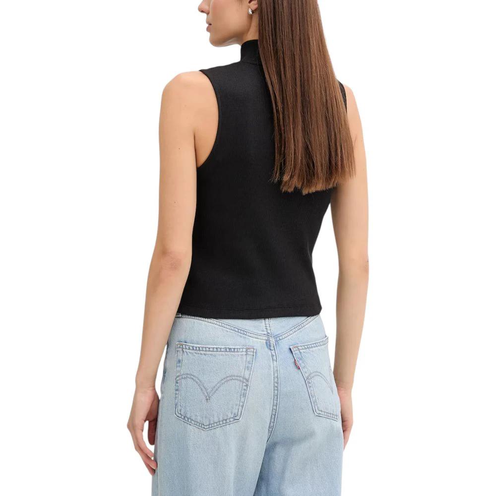 Haut en coton noir Calvin Klein Jeans