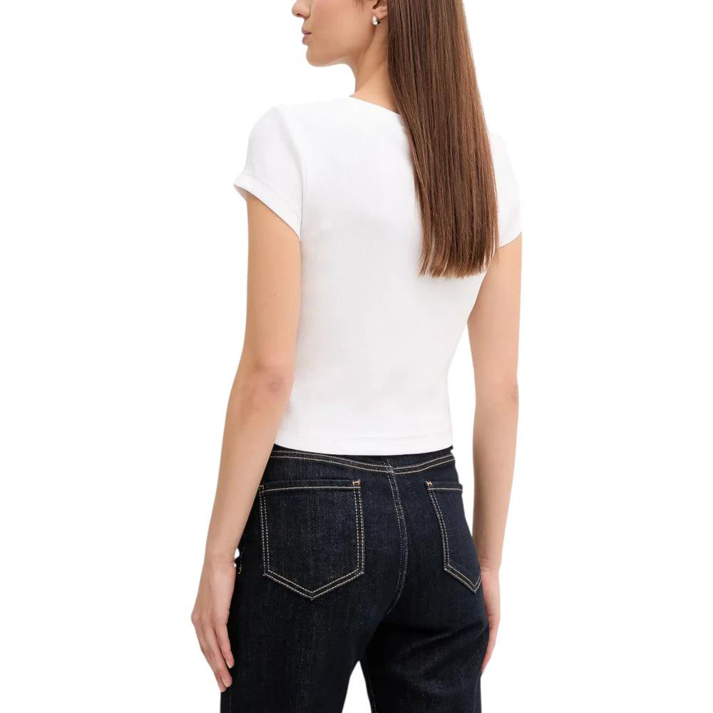 T-shirt blanc en coton Calvin Klein Jeans