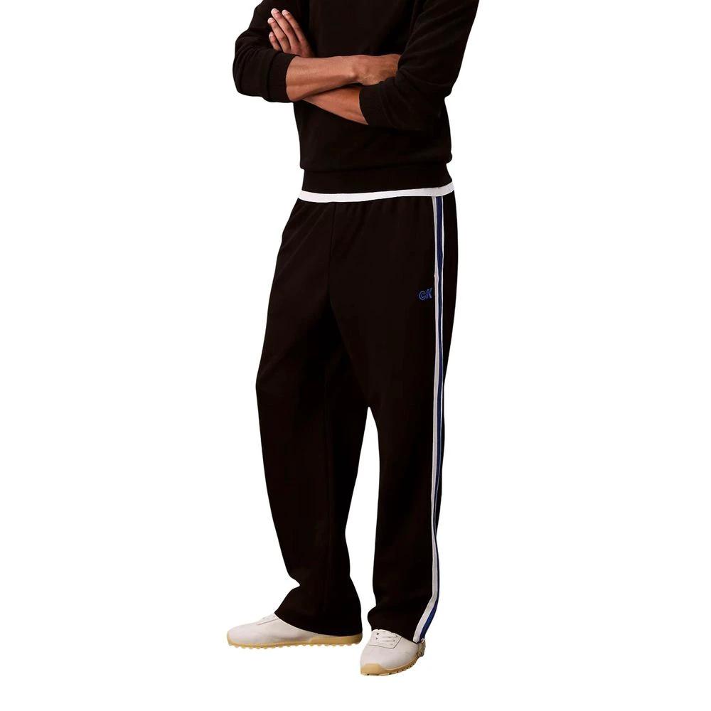 Pantalon de jogging Calvin Klein Jeans noir en polyester (pantalon de sport)