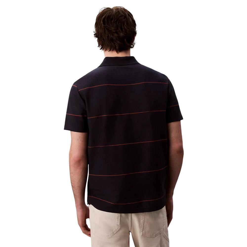 Polo bleu en coton Calvin Klein Jeans