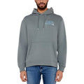 Sweat à capuche gris en coton Calvin Klein Jeans