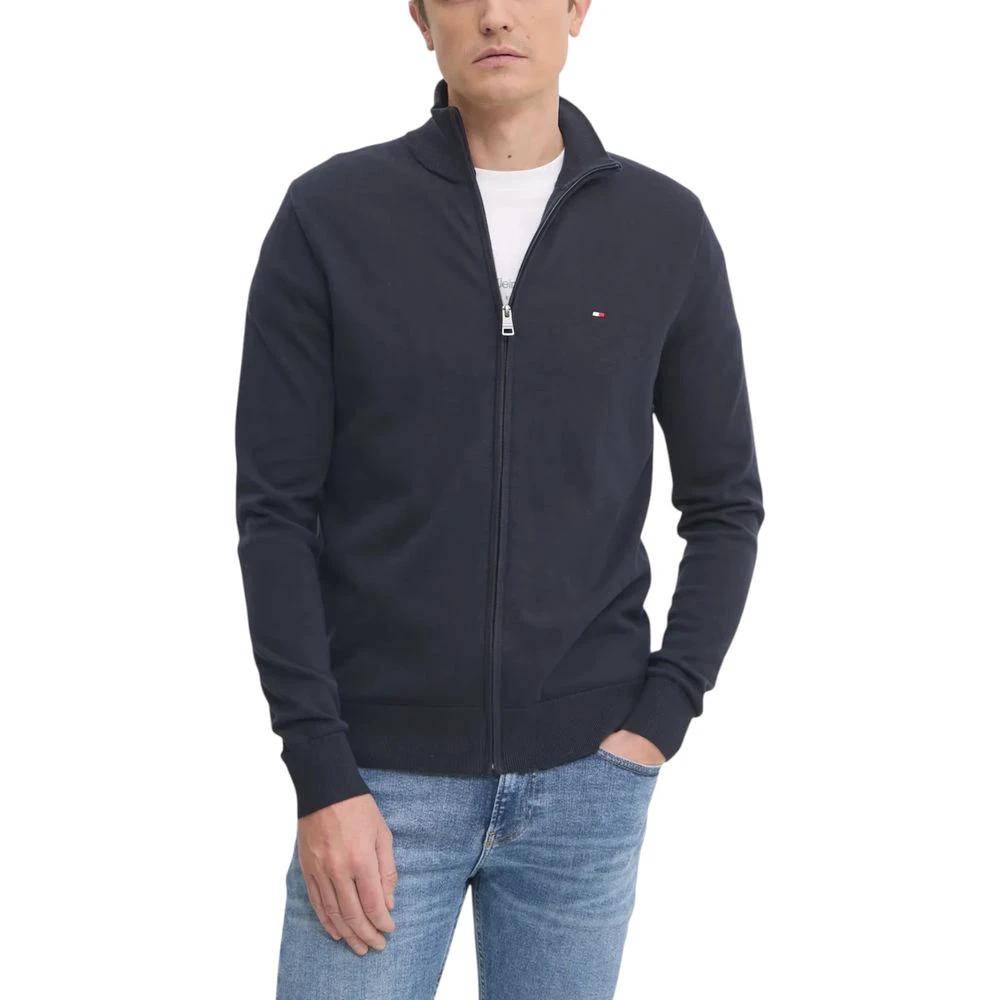 Gilet en coton bleu Tommy Hilfiger
