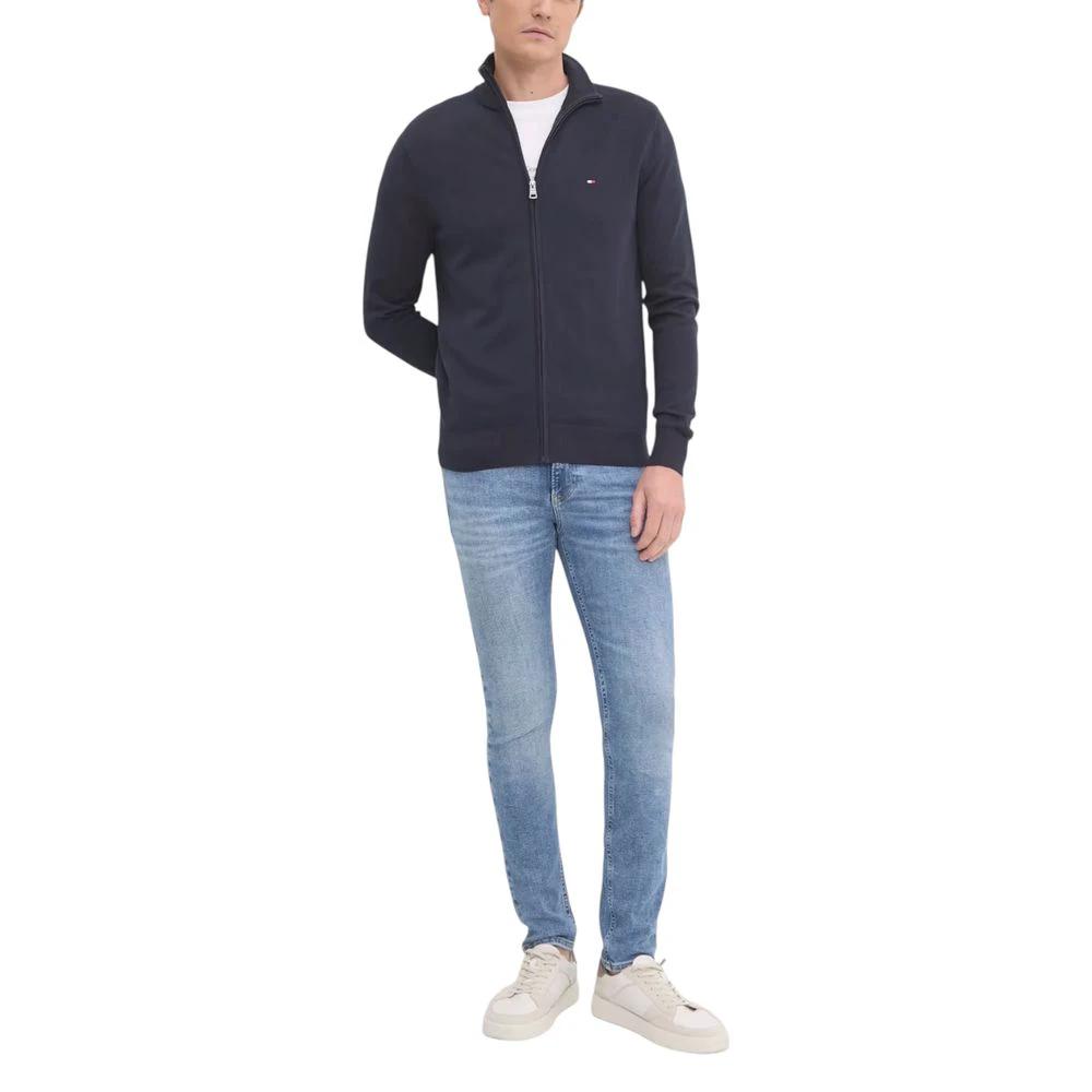 Gilet en coton bleu Tommy Hilfiger