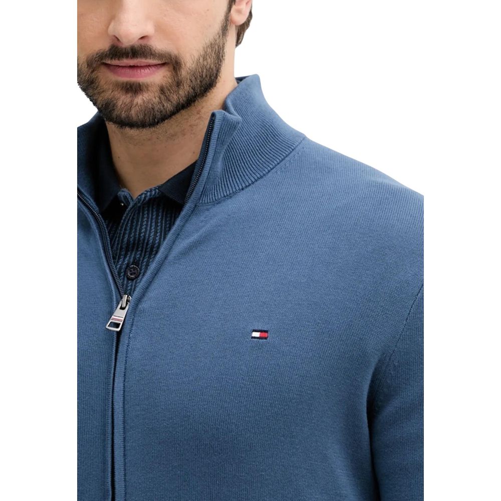 Gilet en coton bleu Tommy Hilfiger