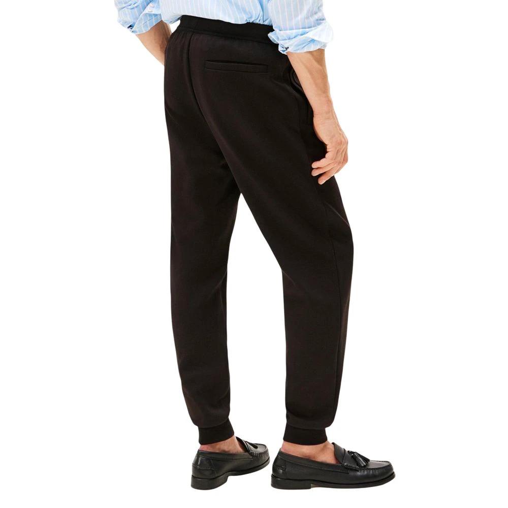 Pantalon de jogging en coton noir Tommy Hilfiger (pantalon de sport)