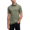 Polo bicolore en coton biologique Tommy Hilfiger