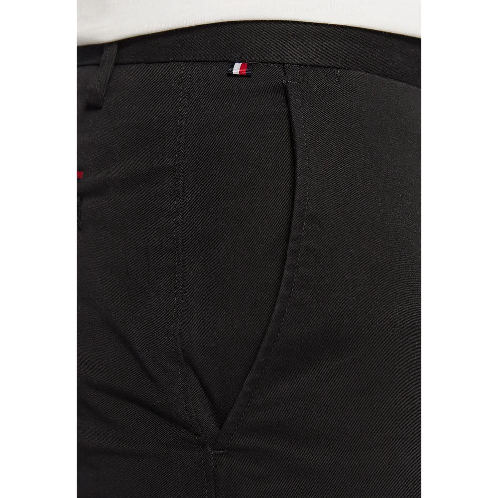 Pantalon skinny noir en coton recyclé Tommy Hilfiger