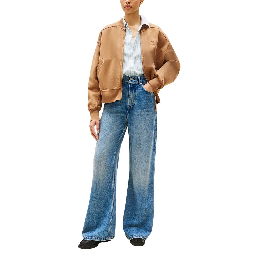 Jean bootcut bleu en lyocell Tommy Hilfiger