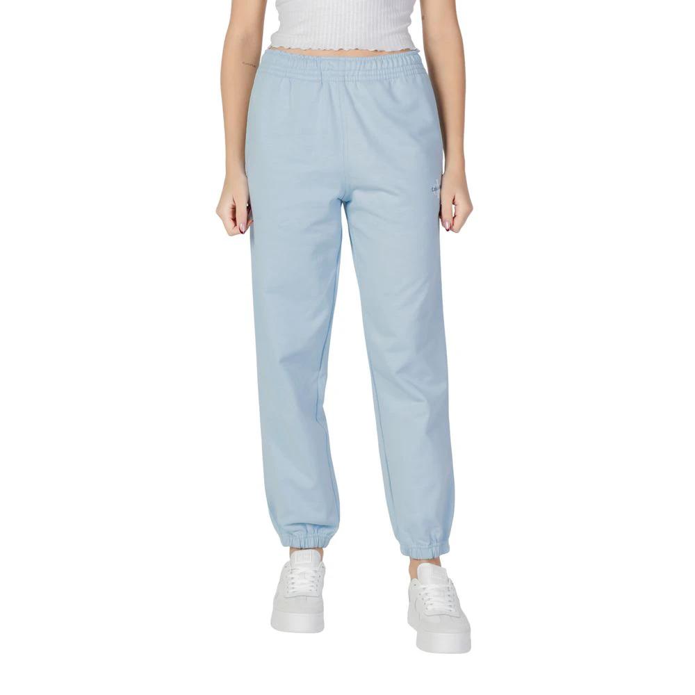 Pantalon de jogging en coton bleu Calvin Klein Jeans (pantalon de sport)