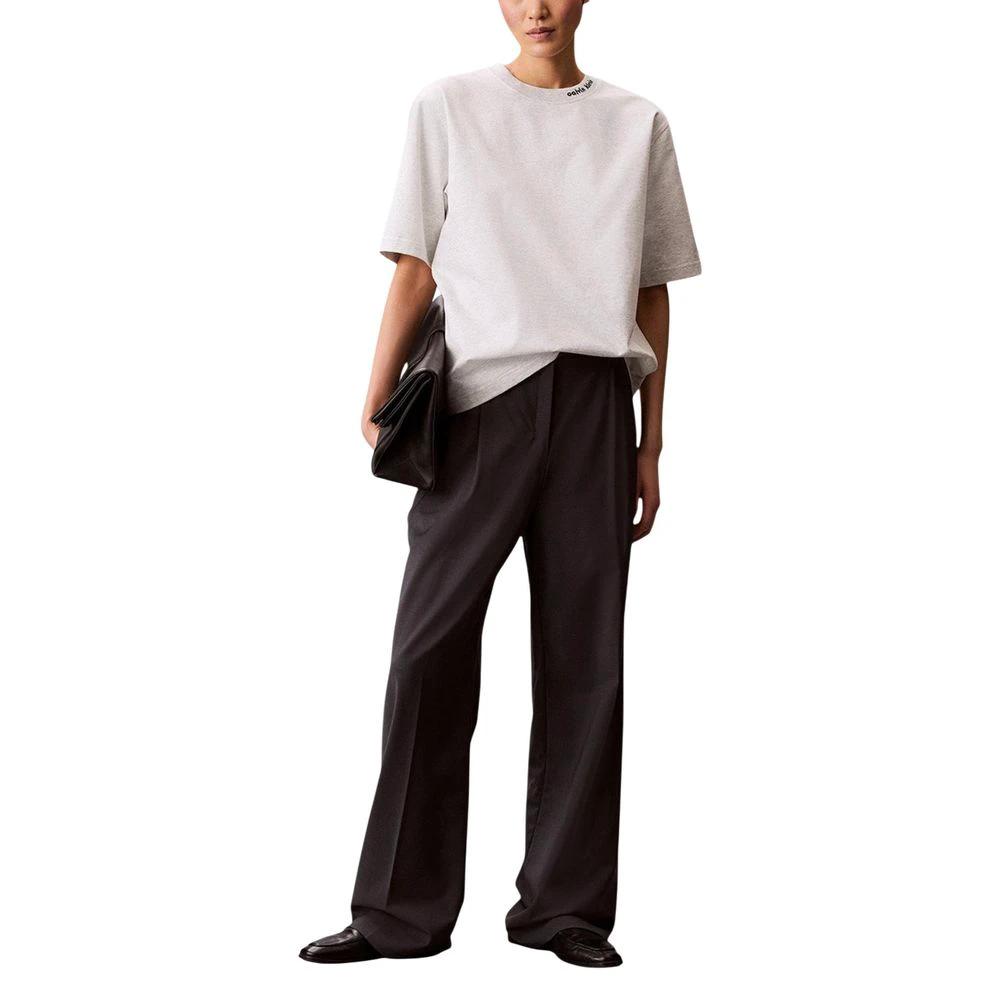 Calvin Klein Jeans Gray Cotton T-Shirt