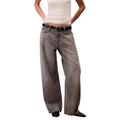 Jean boyfriend gris en coton Calvin Klein Jeans