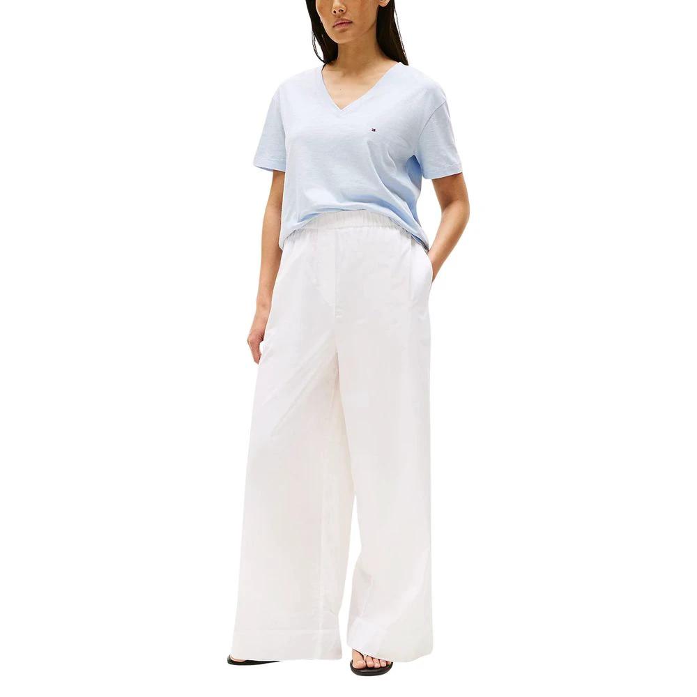 T-shirt Tommy Hilfiger bleu en coton biologique