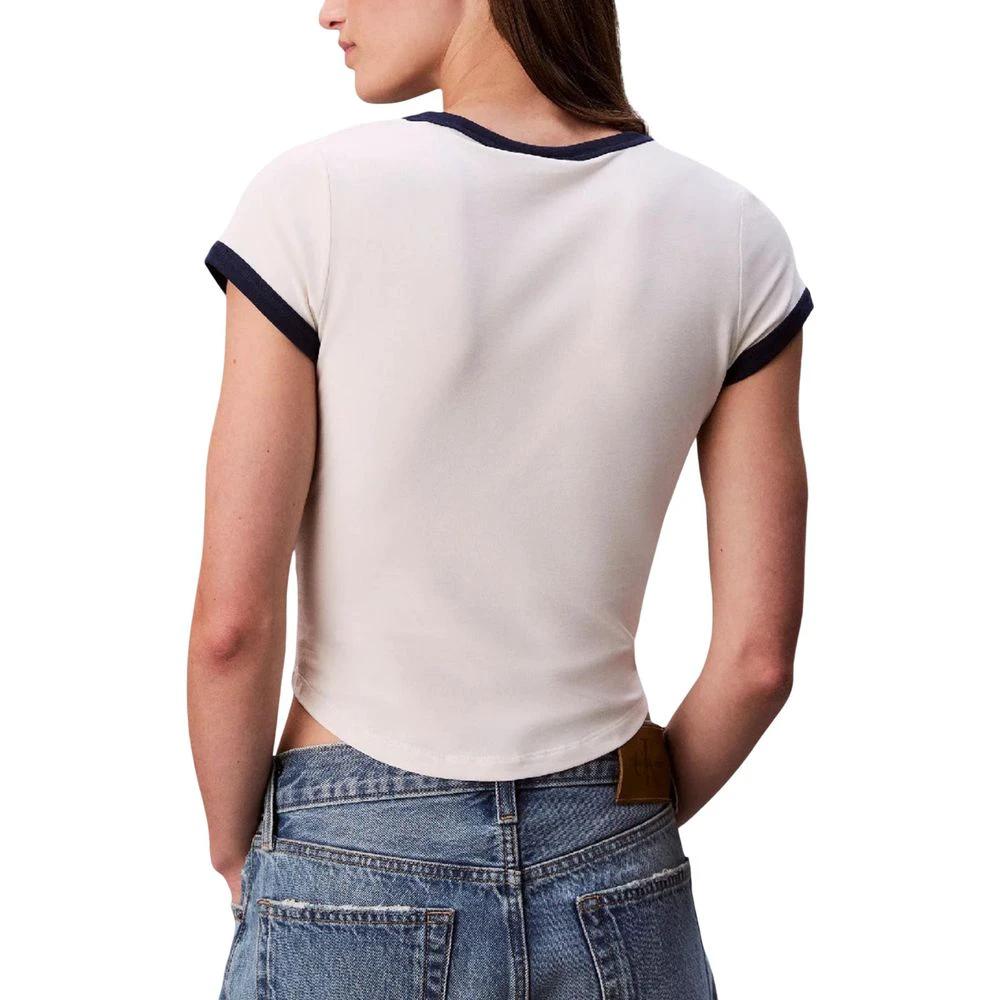 Débardeurs blancs en coton Calvin Klein Jeans