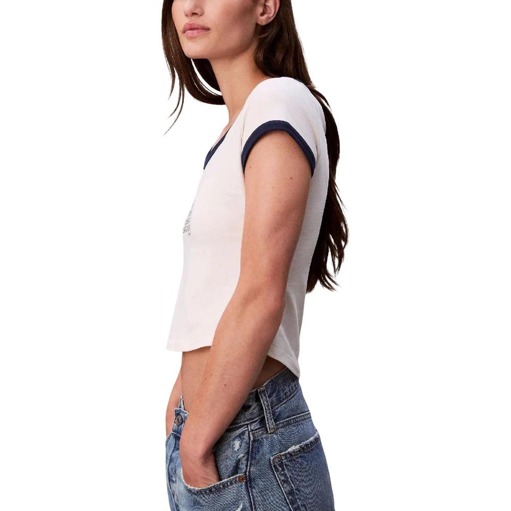 Débardeurs blancs en coton Calvin Klein Jeans