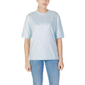 T-shirt bleu en coton Calvin Klein Jeans