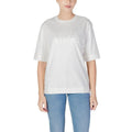 T-shirt blanc en coton Calvin Klein Jeans