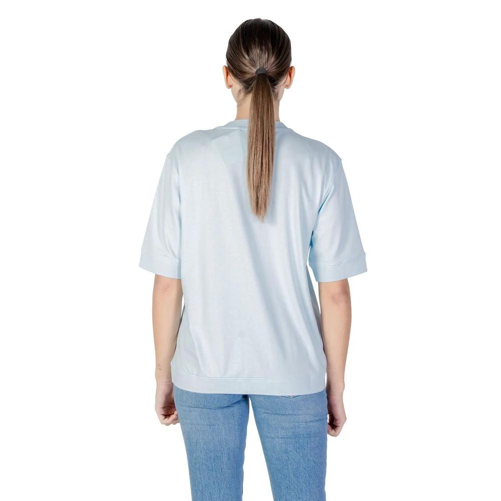 T-shirt bleu en coton Calvin Klein Jeans