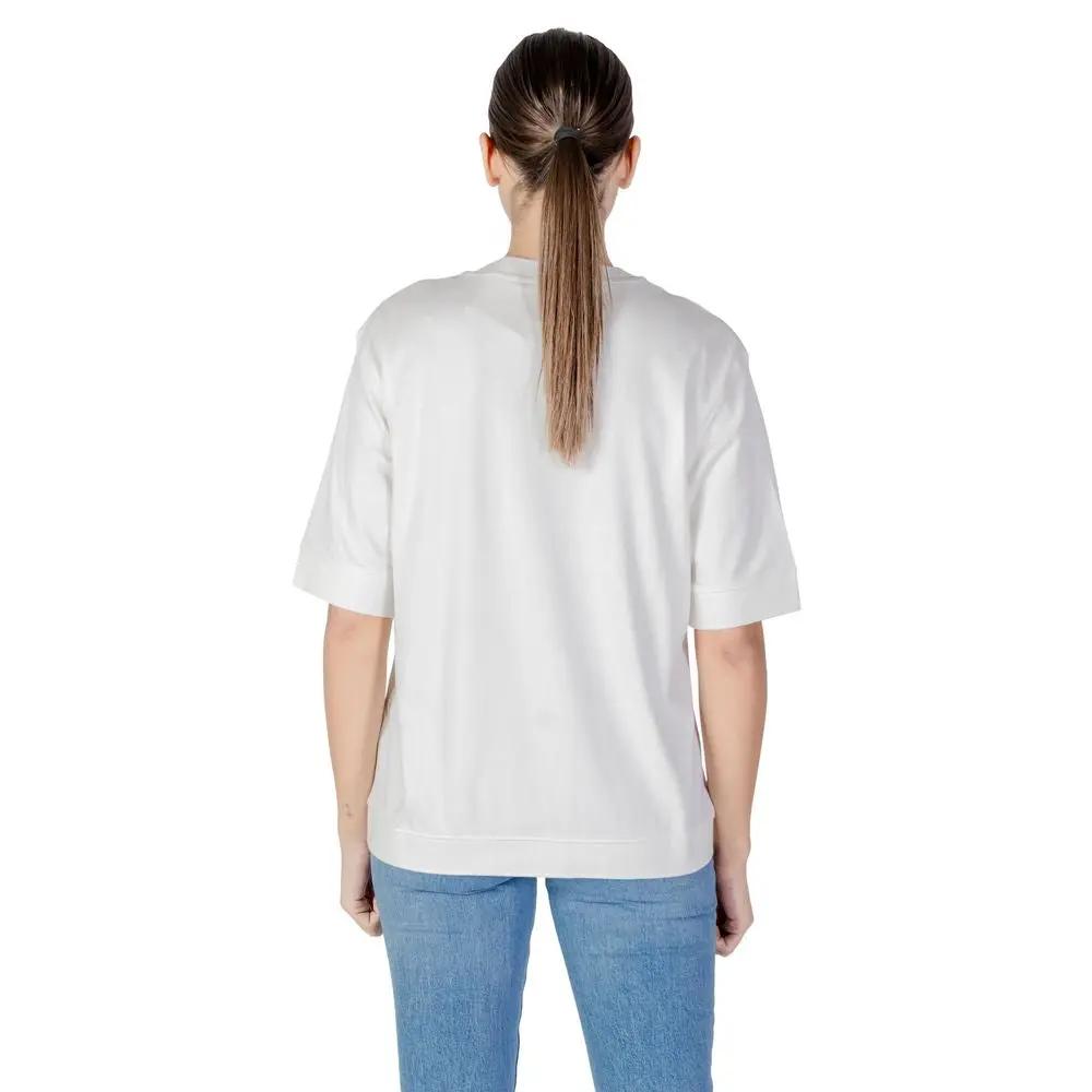 T-shirt blanc en coton Calvin Klein Jeans