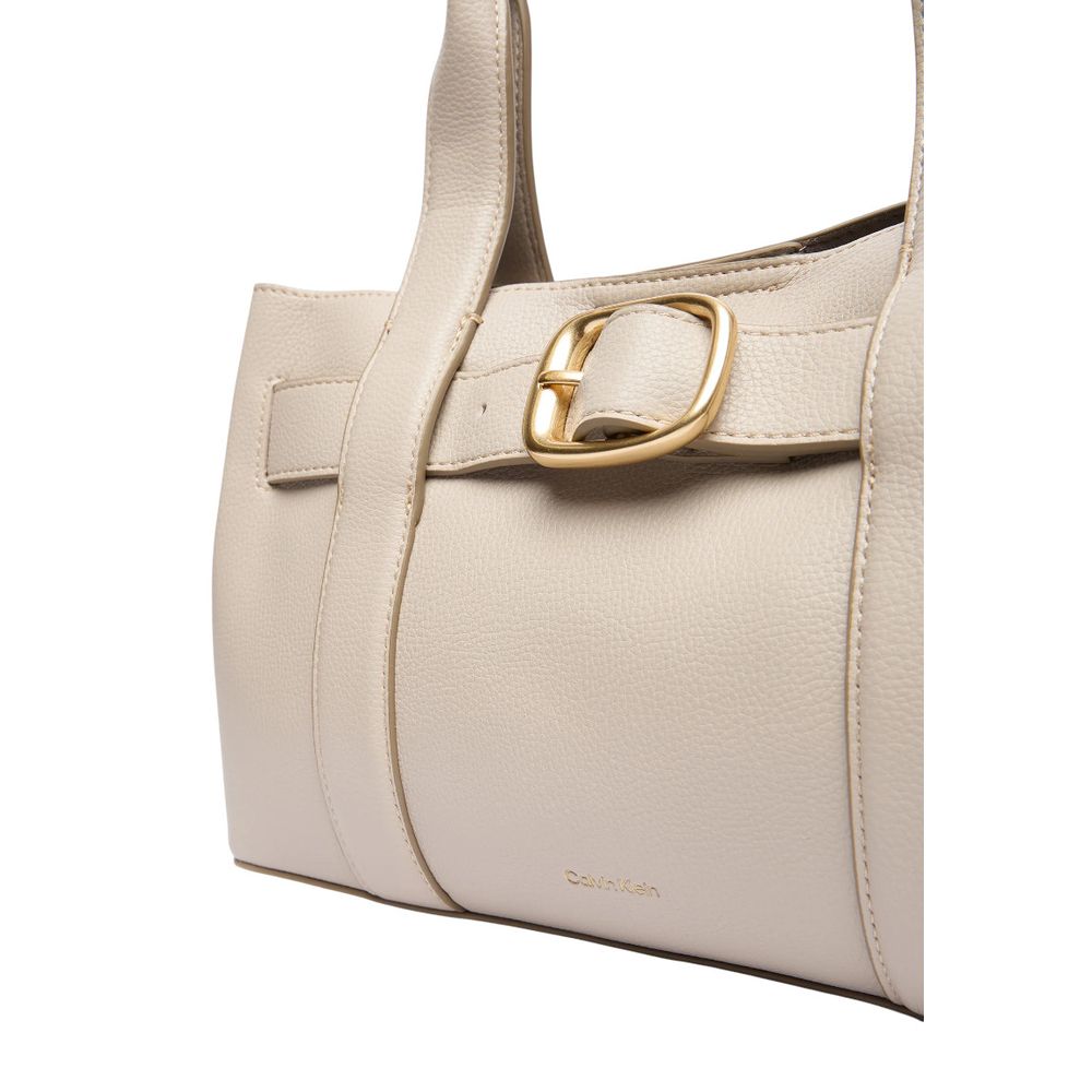 Sac à main gris en polyéthylène Calvin Klein