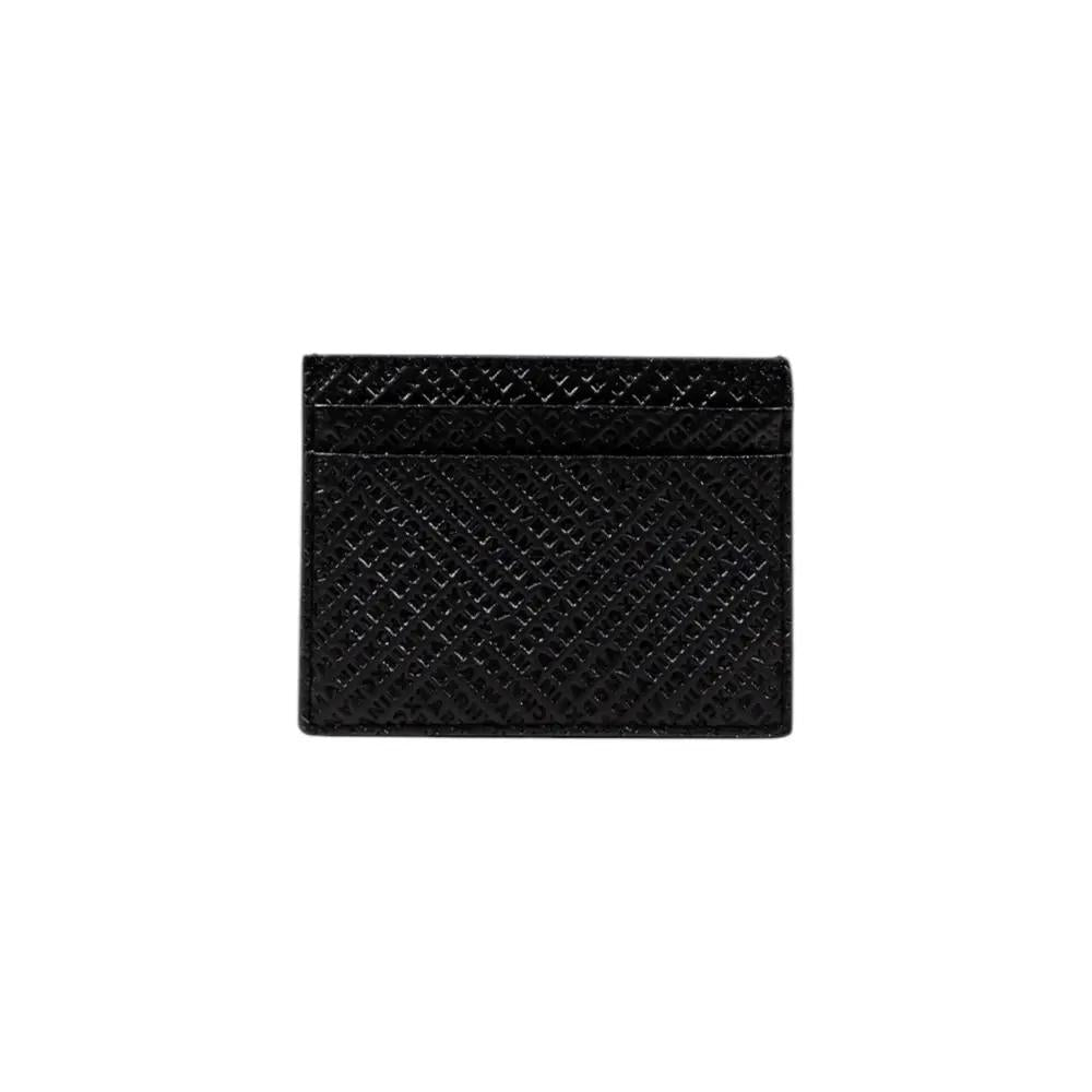 Armani Exchange Black Leather Cardholder