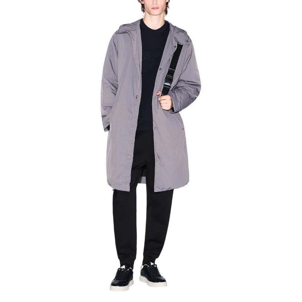 Sweat-shirt en coton noir Armani Exchange