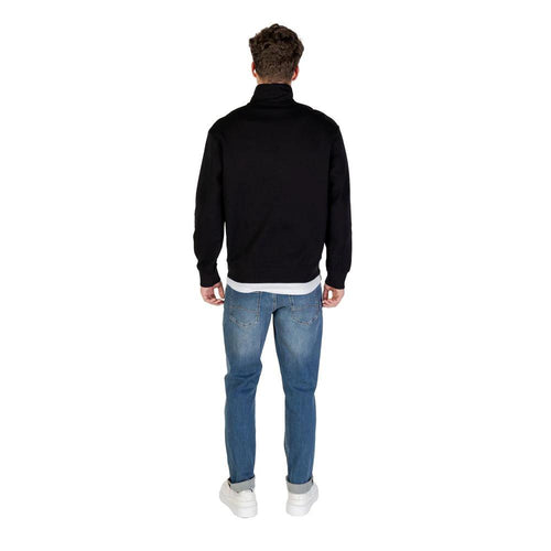 Sweat-shirt en coton noir Armani Exchange