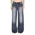 Jean Armani Exchange gris en coton coupe décontractée