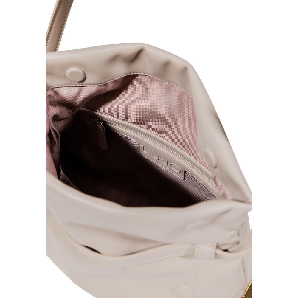 Pochette Liu Jo beige en polyéthylène