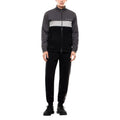 EA7 Emporio Armani Black Cotton Sweatsuit