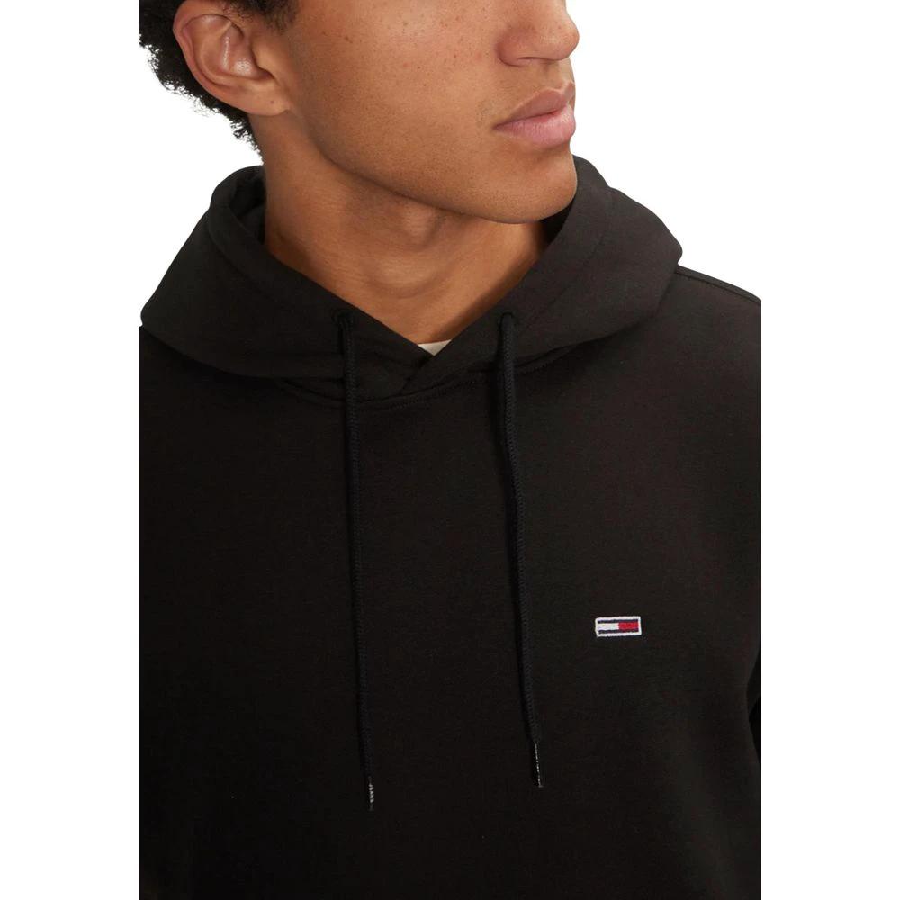 Sweat à capuche en coton noir Tommy Hilfiger Jeans