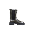 Calvin Klein Jeans Gray Leather Ankle Boots