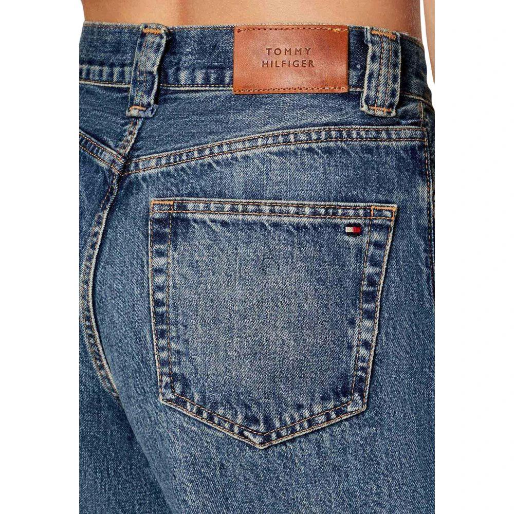 Jean Tommy Hilfiger bleu en coton recyclé, coupe décontractée