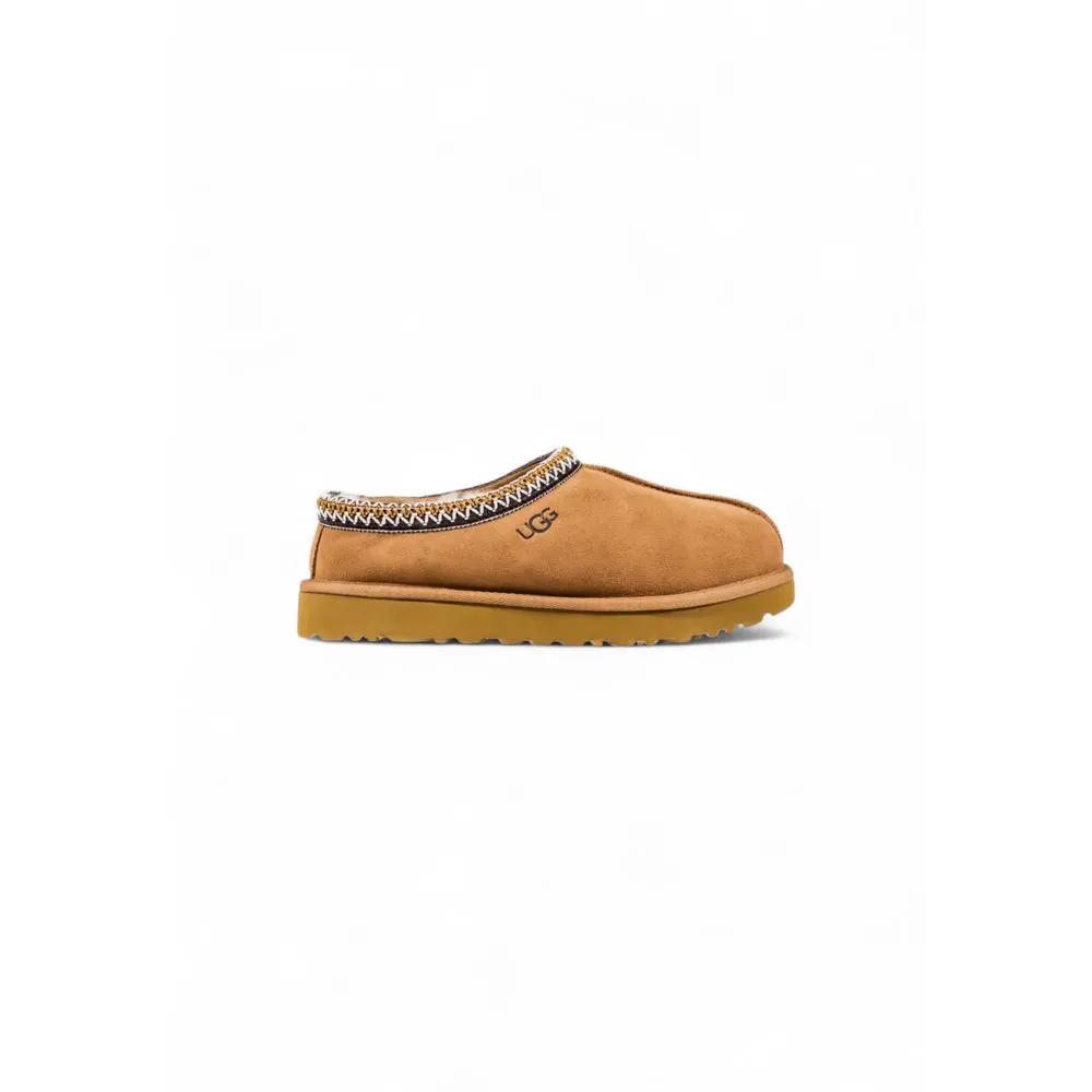 Bottines UGG en cuir beige