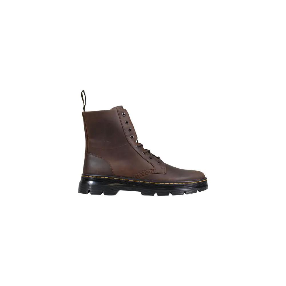Baskets de sport Dr. Martens en cuir marron